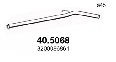 ASSO 40.5068 Exhaust Pipe